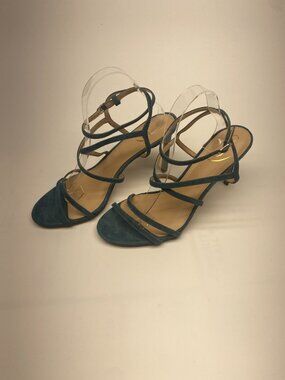Sam Edelman Womens Delanie Wild Indigo Strappy Heel Sz 11